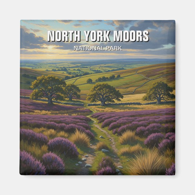 Aimant North York Moors National Park England (Devant)