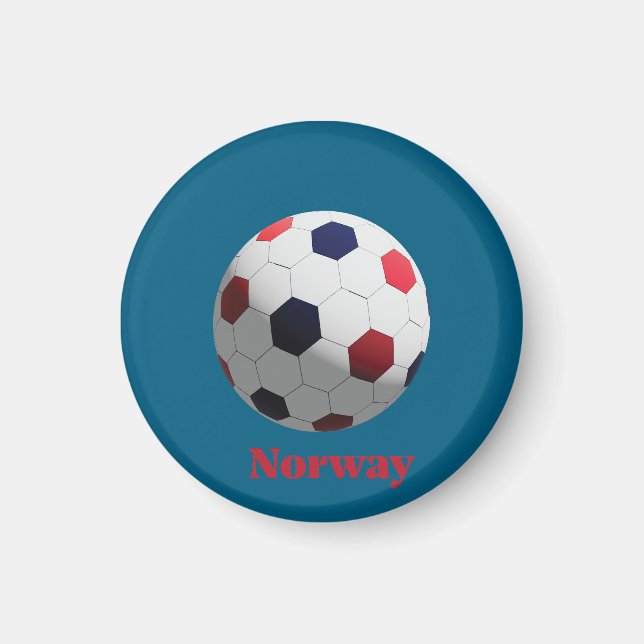 Aimant Norvège football (Devant)