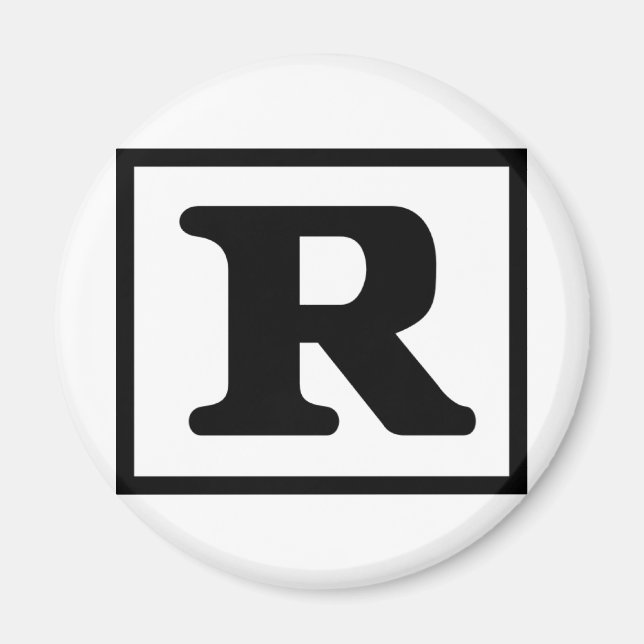 Aimant Note R (Devant)