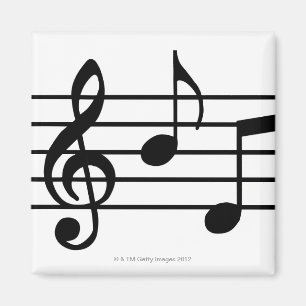 Aimant Notes musicales