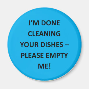 Aimant Notices de lave-vaisselle de bureau