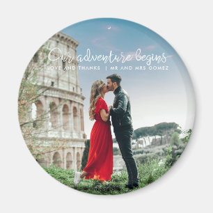 Aimant Notre aventure commence par un Mariage de Merci ph