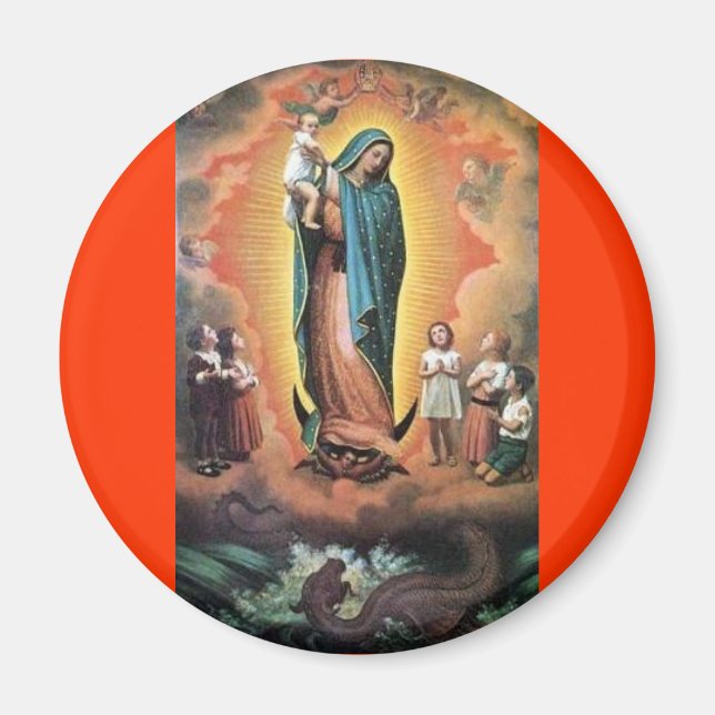 AIMANT NOTRE DAME DE GUADALUPE VIRGIN TRADITIONNEL CATHOL (Devant)