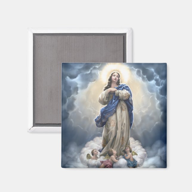 Aimant Notre-Dame de l'Assomption (Recto/Verso)