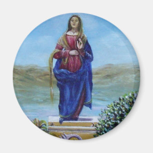 Aimant NOTRE-DAME DE LUMIÈRE Madone de l'Immaculée Concep