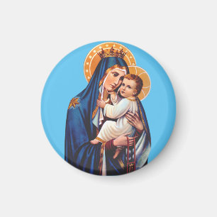Aimant Notre-Dame du Mont-Carmel Art dévotionnel