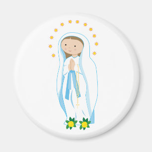 Aimant Notre Madame de Lourdes