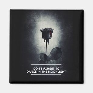 Aimant N'oubliez pas de danser dans le clair de lune