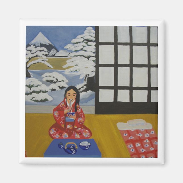 Aimant Nouilles d'hiver (Devant)