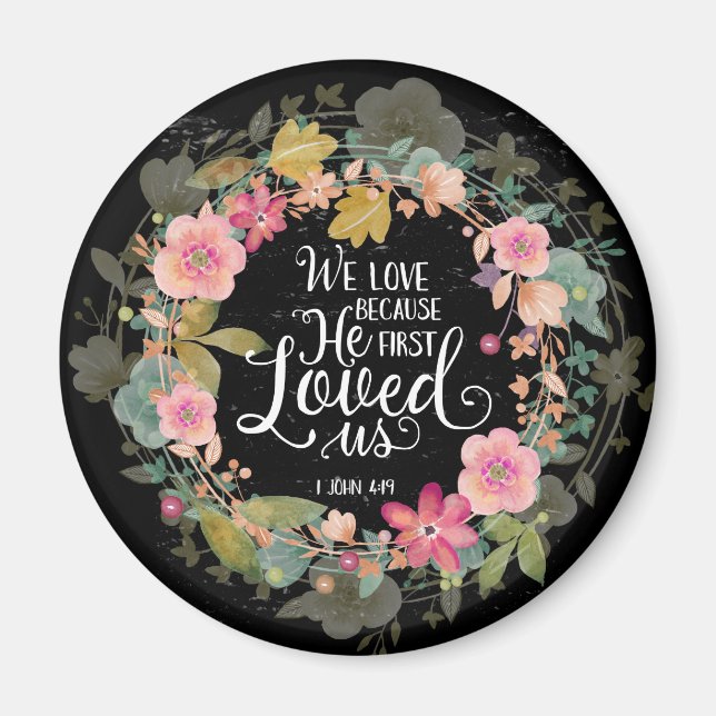 Aimant Nous aimons parce qu'il nous a aimés (Devant)