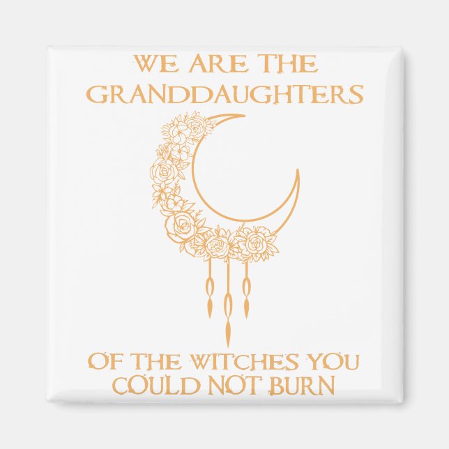 Aimant Nous sommes les petites filles des sorcières (Devant)