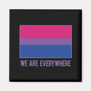 Aimant Nous sommes partout l'aimant (bisexuel)