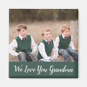 Aimant Nous t'aimons Grand-mère Photo