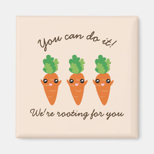 Aimant Nous vous encourageons drôlement les carottes