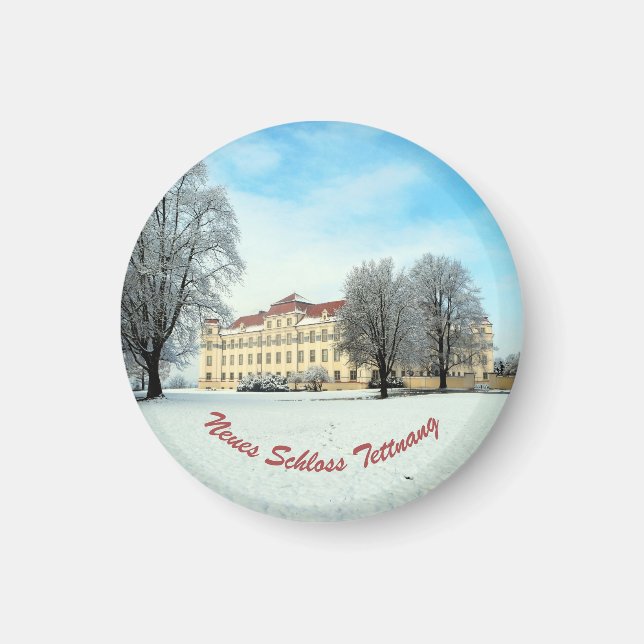 Aimant Nouveau château de Tettnang (Devant)