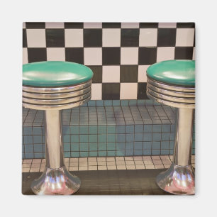 Aimant Nouveau-Mexique, Albuquerque. Le 66 Diner le long