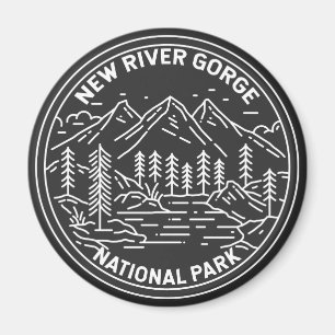 Aimant Nouveau Parc national de la Gorge de la rivière Mo