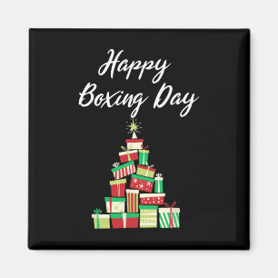 Aimant Nouveautés - Joyeux Jour de boxe avec Noël