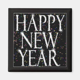 Aimant Nouvel An flamboyant