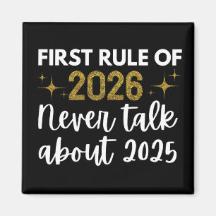 Aimant Nouvelle année 2026 Drôle