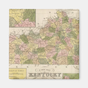 Aimant Nouvelle Carte Du Kentucky 2