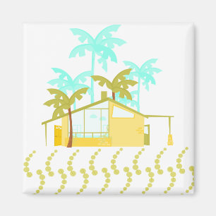 Aimant Nouvelle maison dans les paumes