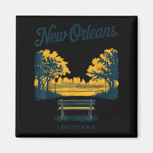 Aimant Nouvelle-Orléans Louisiane Vue Scénique de Voyage