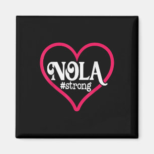 Aimant Nouvelle-Orléans Nola Coeur Fort Tee Nouvelle-Orlé