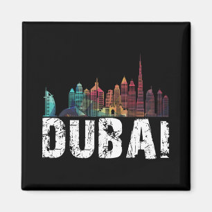 Aimant Nouvelle université de Dubaï Amour Skyline pour le