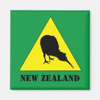 Nouvelle-Zélande, Kiwi Bird & No Flying Zone /Aote