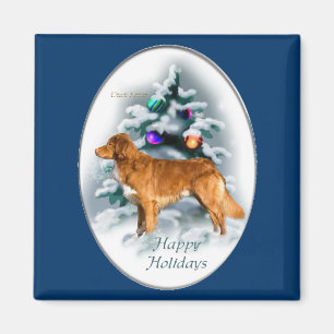 Aimant Nova Scotia Duck Tolling Retriever Christmas Gifts
