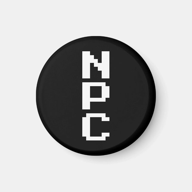 Aimant NPC - Caractère non jouable (Devant)