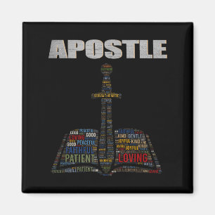 Aimant Nuage de mots du ministre de l'église Astle Pasteu