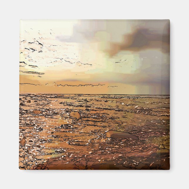 AIMANT NUAGES DE TEMPÊTE (Devant)