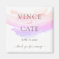 Nuances de rose Mariage d'aquarelle
