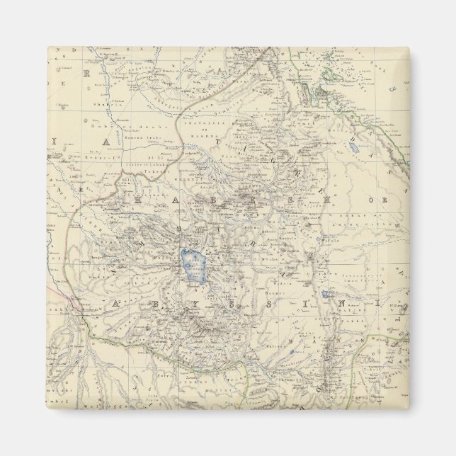 Aimant Nubie, Abyssinie (Devant)