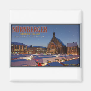 Aimant Nuit du marché de Noël de Nürnberg