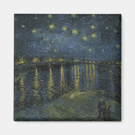 Aimant Nuit étoilée au-dessus du Rhône par Vincent van