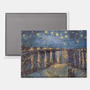 Aimant Nuit étoilée sur le Rhône par Vincent Van Gogh