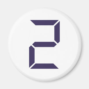 Aimant Numéro - Deux - 2