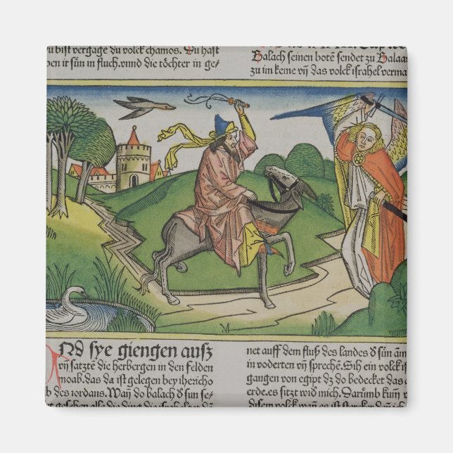 Aimant Numéros 22 20-35 Le cul de Balaam, du 'N (Devant)