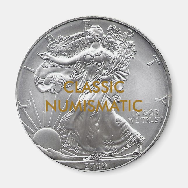 AIMANT NUMISMATIQUE CLASSIQUE (Devant)