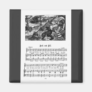 Aimant Nursery Rhyme Jack et Jill