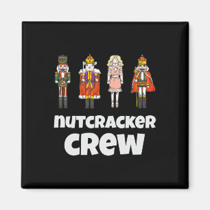 Aimant Nutcracker Crew Famille Correspondant Xmas Garçons
