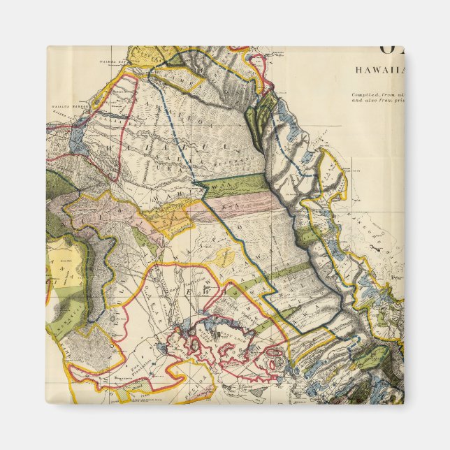 Aimant Oahu, Hawaii (Devant)