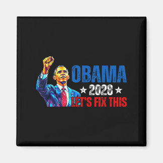 Aimant Obama 2028 Let's Fix This Obama 48th President