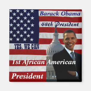 Aimant Obama, ęr Afro-américain President_Magnet