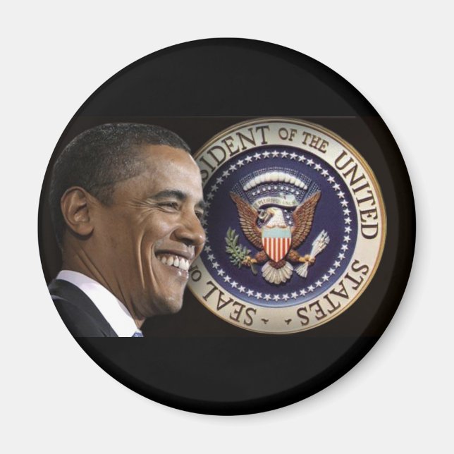Aimant Obama garde l'investiture (Devant)