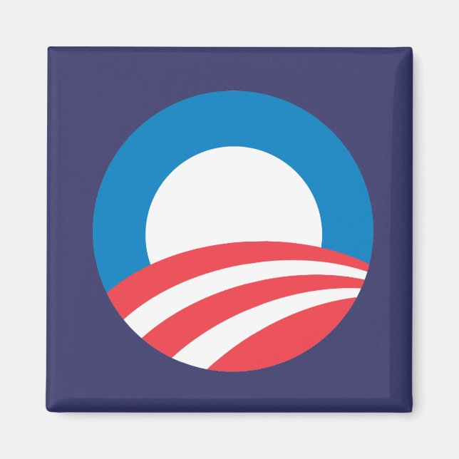 Aimant Obama O (Devant)