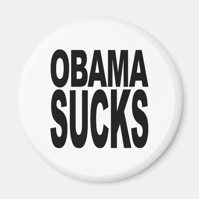 Aimant Obama Sucks (Devant)